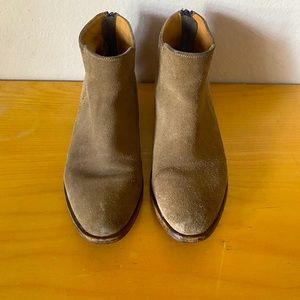 Suede Ankle Boots - French designer - Anthology Paris Short Ankle Boots